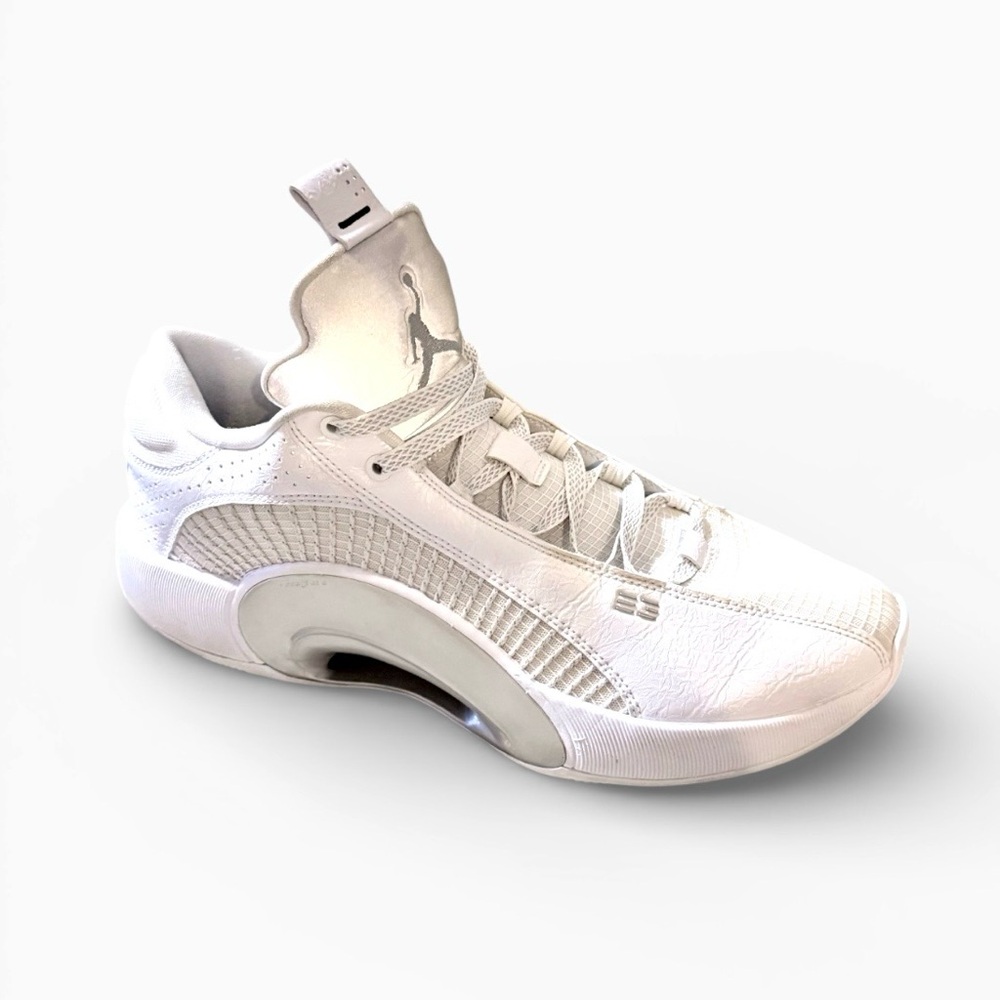 Air Jordan XXXV 35 PF Low White Metallic Silver CW2459100 - Picture 3 of 8